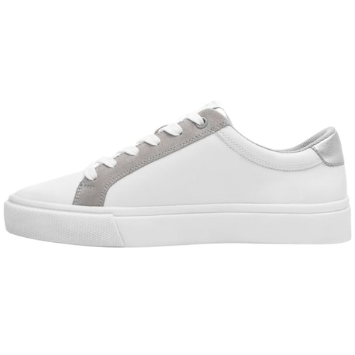Tenis Casual con Aplicaciones Blanco Flexi