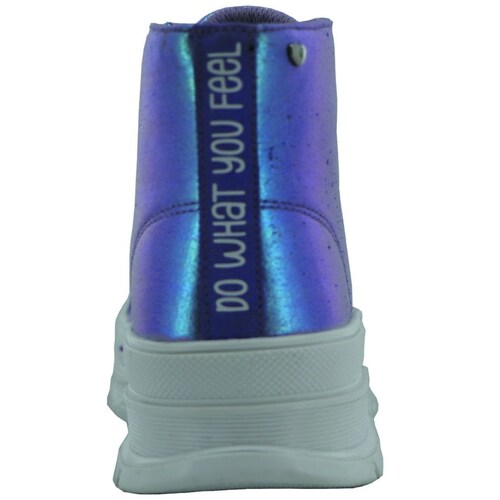  Tenis Bota para Niña Glitter 18-23 Morado Bambino