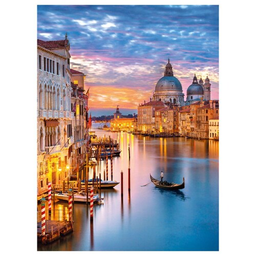 Rompecabezas de 500 Hqc Venecia Iluminada Clementoni