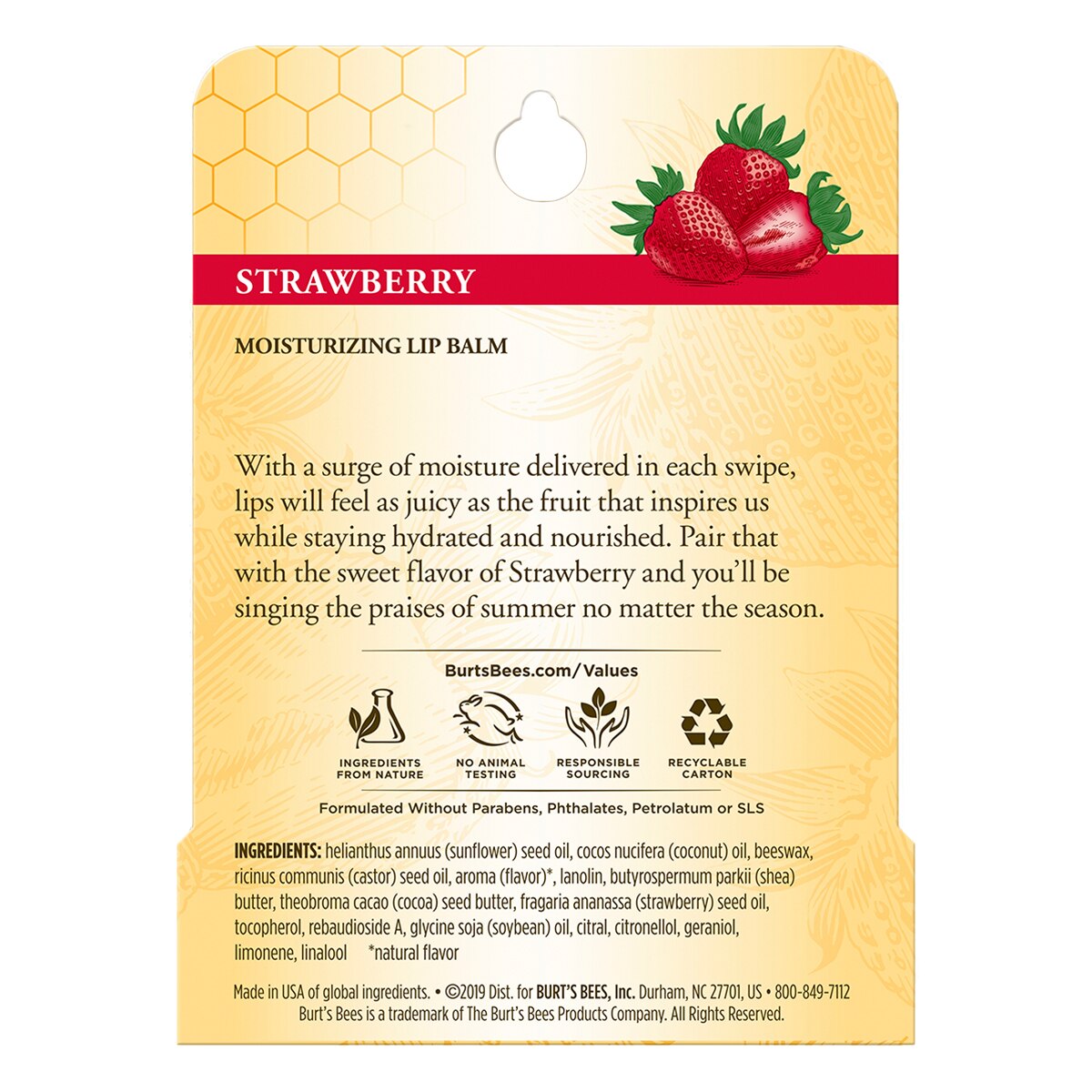 Bálsamo Labial Strawberry In Blister Box image number 7