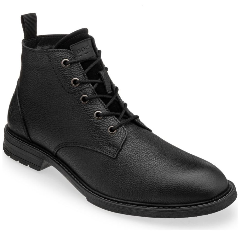 Botas dockers negras hot sale