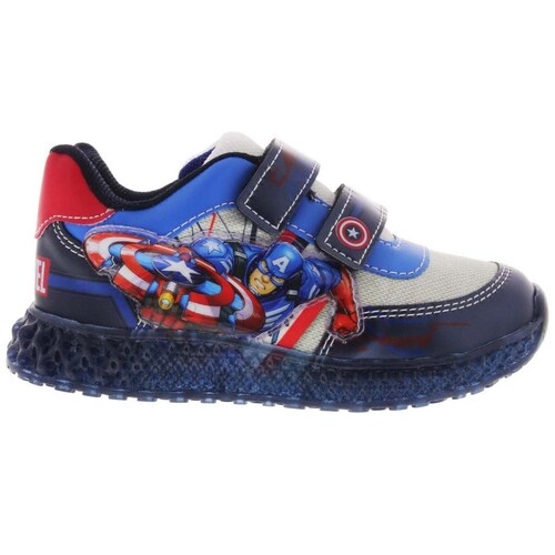 Tenis para Niño con Luces 16-21 Azul Capitán América