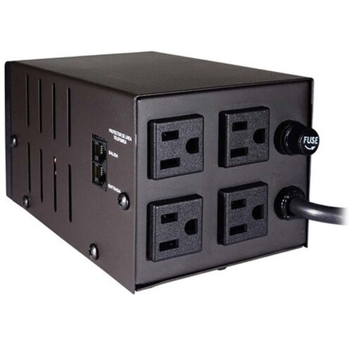 Regulador de Voltaje Sola Basic Microvolt Inet Dn-21-202 2000Va Entrada de 127V Y Salida de 120V Negro Smartbitt