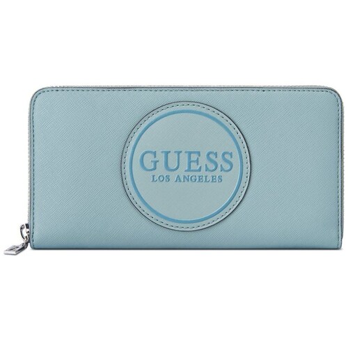 Cartera Guess Factory Estilo Slg Med Zip Around en Color Azul Modelo S8724599-Mos
