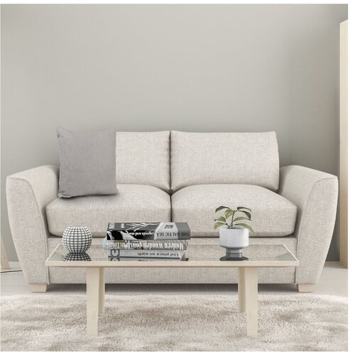 Cojín Decorativo Huesito Perla Liso 45X45Cm con Cierre Y Funda Desmontable