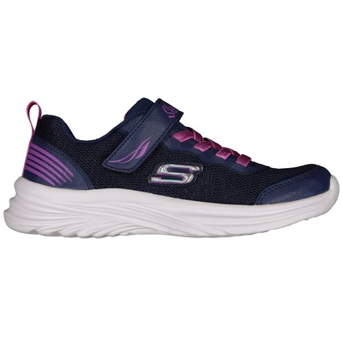 Tenis para Niña con Velcro 17-22 Azul Skechers