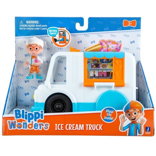 Vehículo Blippi Camión de Helados Jazwares