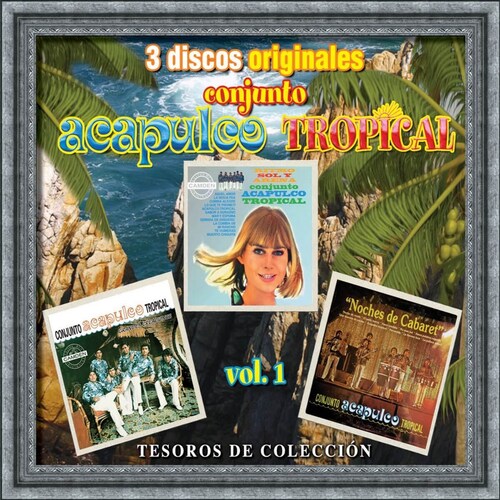 3 Cd's Acapulco Tropical Tesoros de Colección Vol. 1
