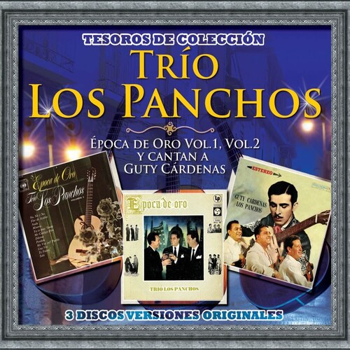 3 Cd's los Panchos Época de Oro Vol. 1 y 2 Tesoros de Colección