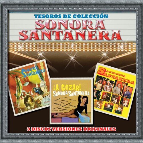 3 Cd's Sonora Santanera a Gozar/de México a la Habana/santanera, Santanera Tesoros de Colección