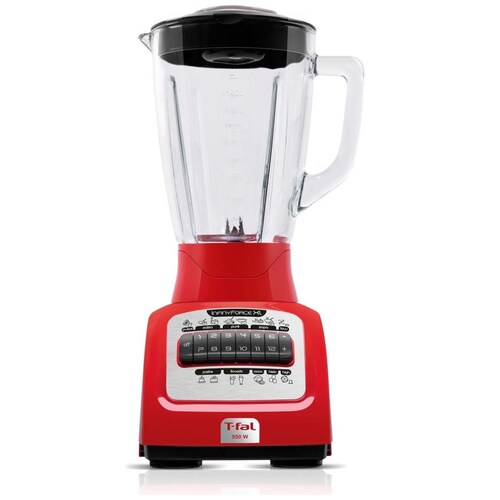 Licuadora 12 Velocidades T-Fal Infinyforce Xl Roja, Ln8225Mx