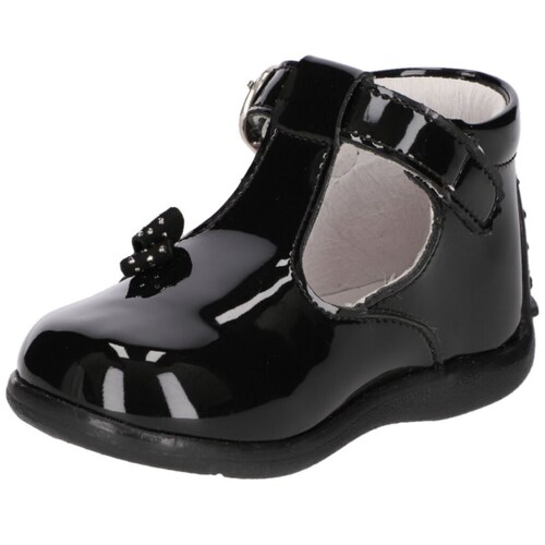 Zapato Negro Charol Traba T 12-15 Andanenes para Niña