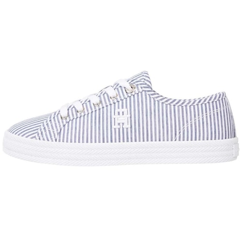 Tenis Casual con Rayas Azul Tommy Hilfiger