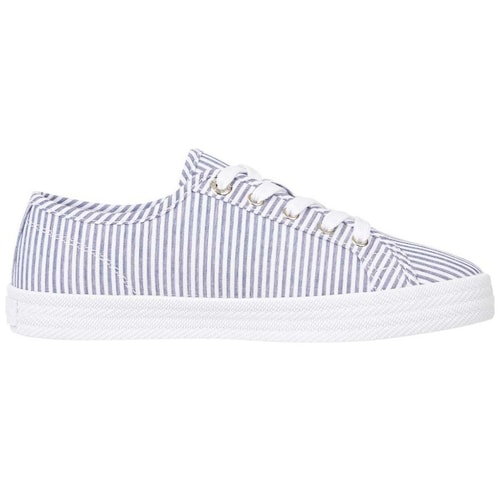 Tenis Casual con Rayas Azul Tommy Hilfiger