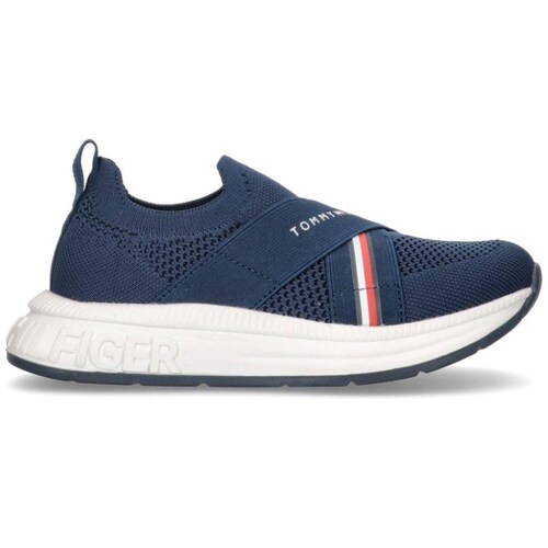 Tenis Azul Resorte 22.5-26 Tommy Hilfiger para Niño