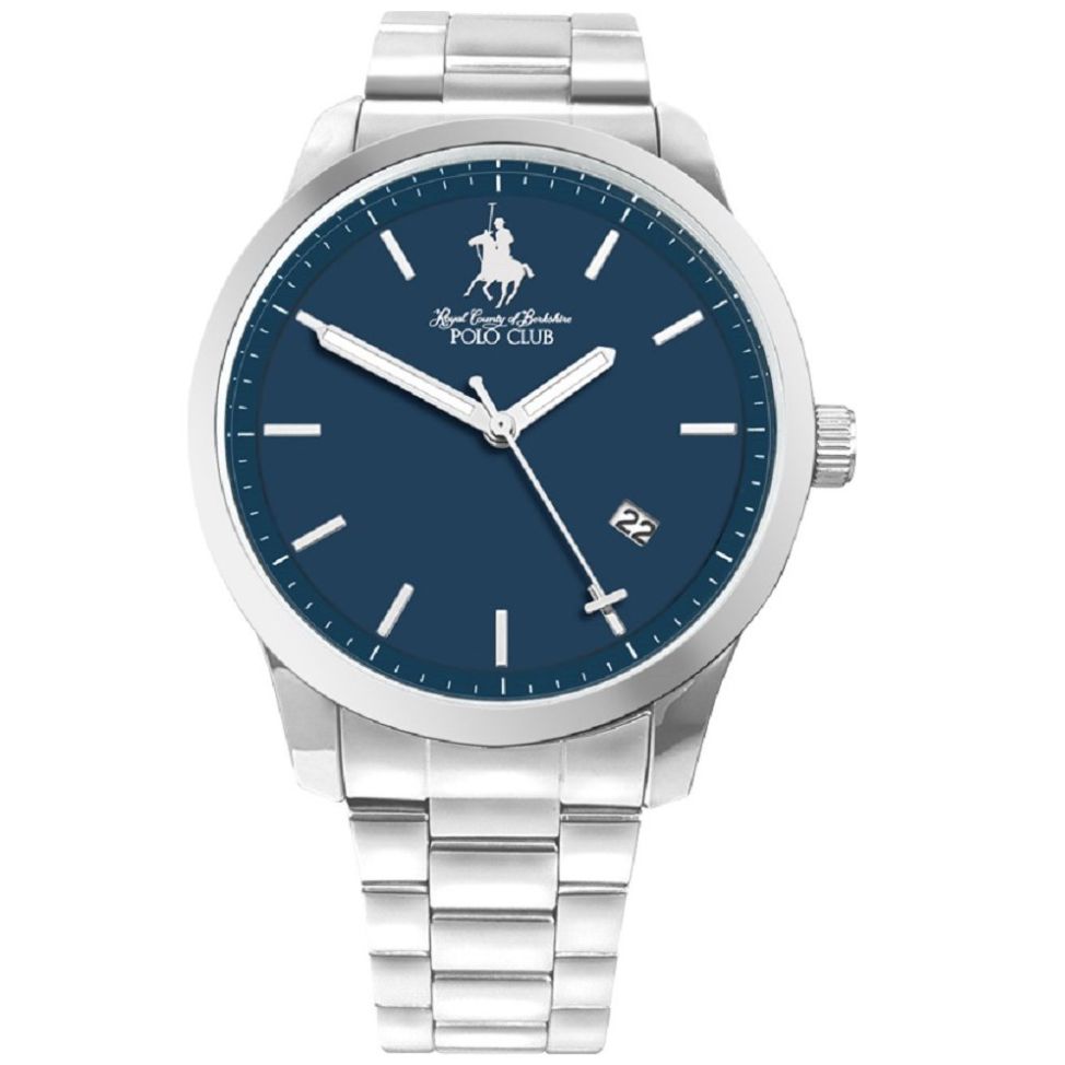 Reloj polo club stainless steel online back