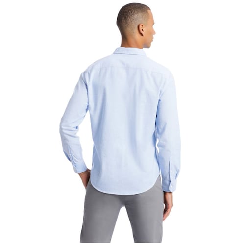 Camisa Azul Lisa Levi's Sunset One Pocket Standard para Hombre