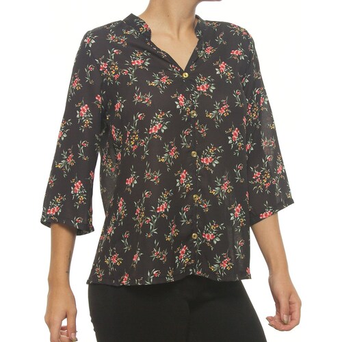 Blusa Cuello Mao para Dama Leonart