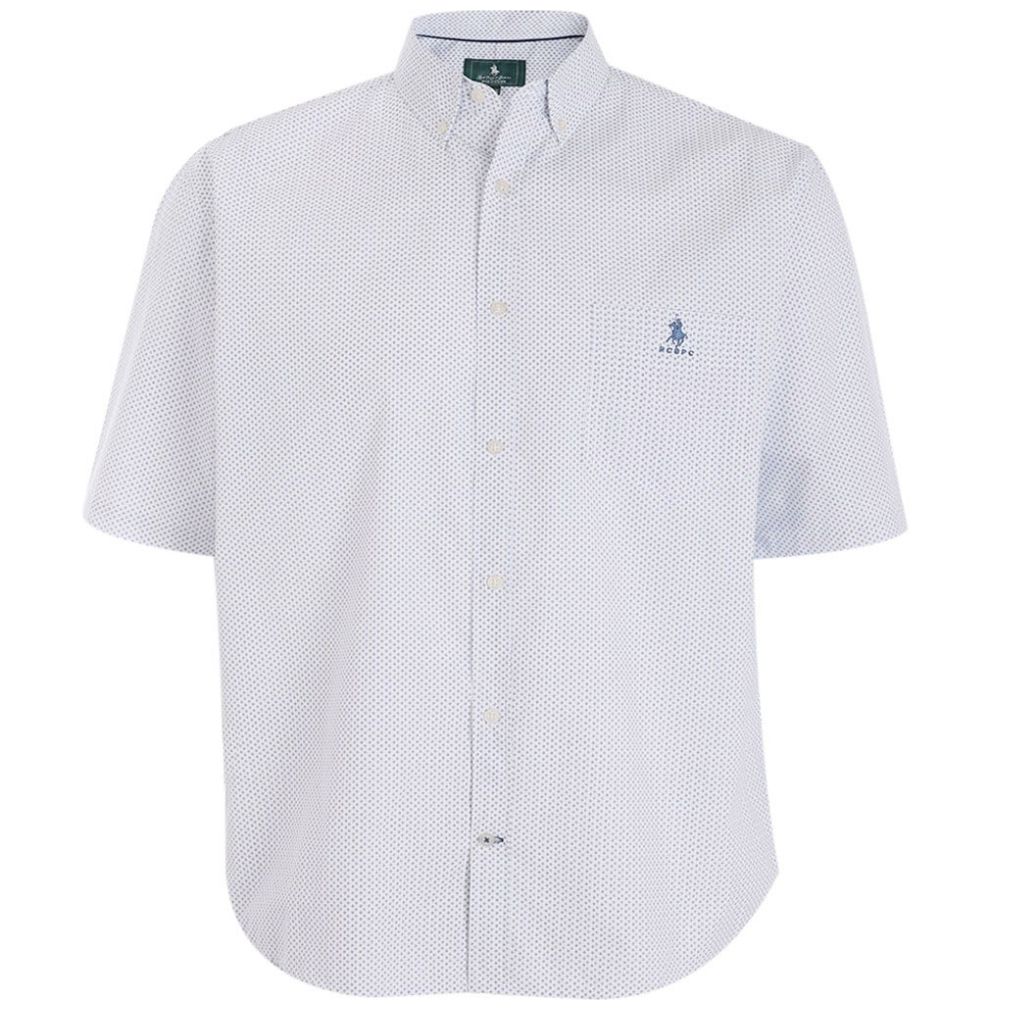 Camisa para Hombre Manga Corta Blanco Polo Club