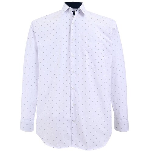 Camisa para Hombre Plus Estampada John Henry