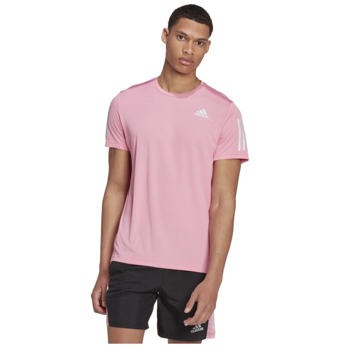 Camiseta running rosa discount hombre