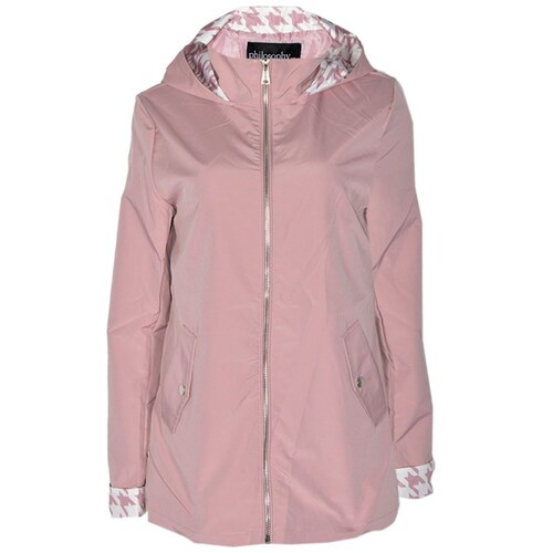 Gabardina para Mujer con Bolsillos y Capucha Philosophy Jr