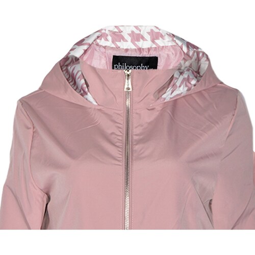 Gabardina para Mujer con Bolsillos y Capucha Philosophy Jr