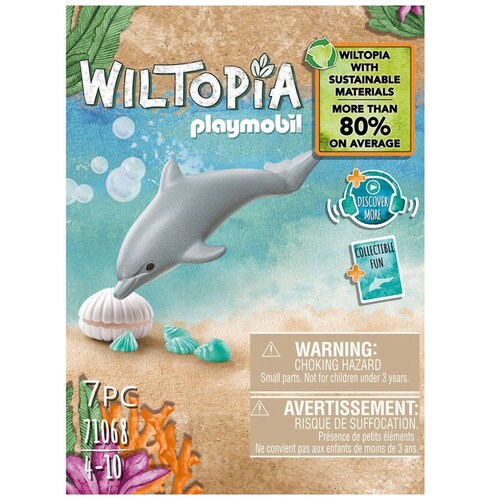 Wiltopia Delfín Joven Playmobil