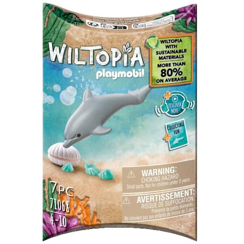 Wiltopia Delfín Joven Playmobil