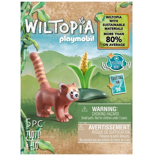 Wiltopia Panda Rojo Playmobil