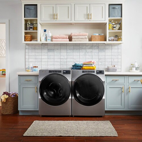 Combo Gris Whirlpool Frontal 21Kg Cwd_7Mwfw5605M