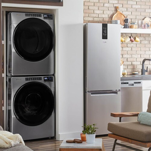 Combo Gris Whirlpool Frontal 21Kg Cwd_7Mwfw5605M