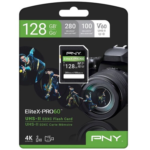 Trjeta Sd Pny 128Gb Elite X Pro