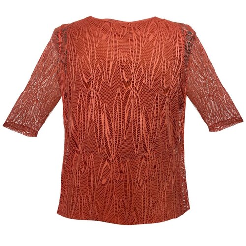 Blusa Tipo Cozy Top Collar Manga 3/4  Pavla Mint