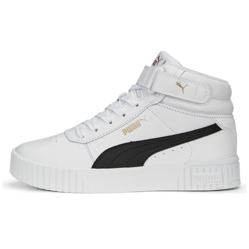 Tenis de Bota Casual con Cinta Ajustable Blanco Puma
