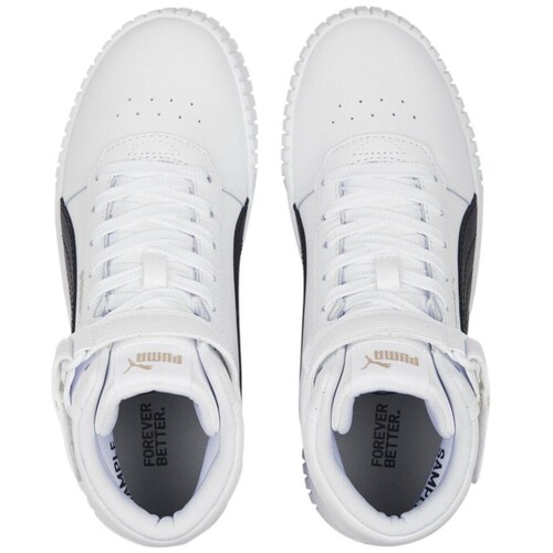 Tenis de Bota Casual con Cinta Ajustable Blanco Puma