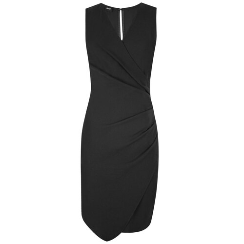 Vestido Basel Diseño Liso con Drapeado