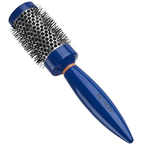 Cepillo Azul Redondo para Cabello Corto