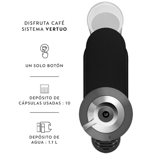 Combo Vertuo Nest Teal Titan + Barista Shaker Nespresso