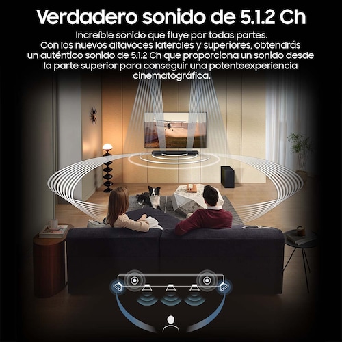 Barra de Sonido Samsung Hw-Q800Czc 5.1.2 Ch