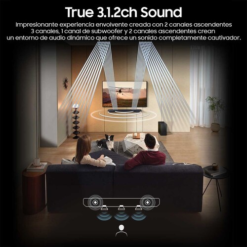 Samsung Barra de Sonido con Dolby Atmos