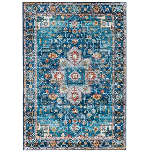 Tapete Caos Vintage Turquesa 2.30X1.60 Abadi