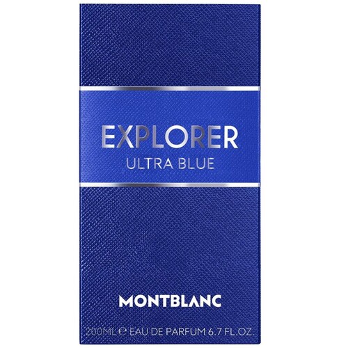 Fragancia para Hombre Montblanc Explorer Ultra Blue Edp 200 Ml