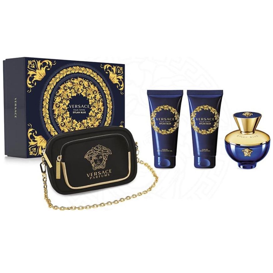 Versace Dylan Blue Versace Perfume Con Mochila Mujer Set Para