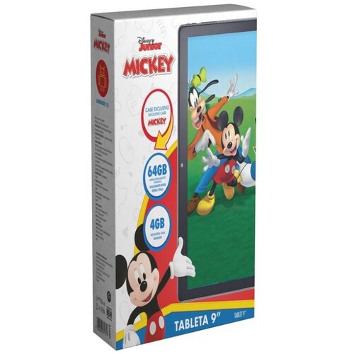Tableta Mickey Mouse 4Gb+ 64Gb Multilaser