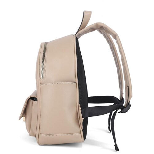 Bolsa Estilo Backpack Marca Náutica Color Nude Modelo A10080