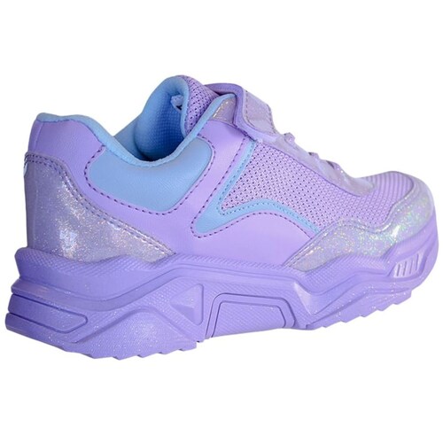 Tenis Suela Chunky 18-21 Morado Blasito para Niña