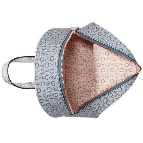 Bolsa Azul Logo Backpack Guess Factory