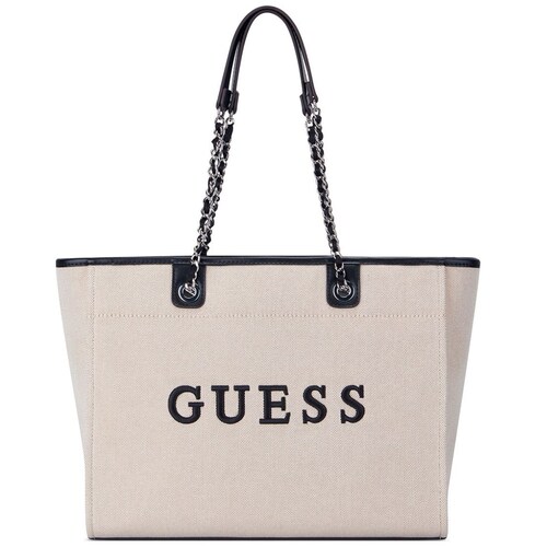 Cartera Negro Tote Guess Factory