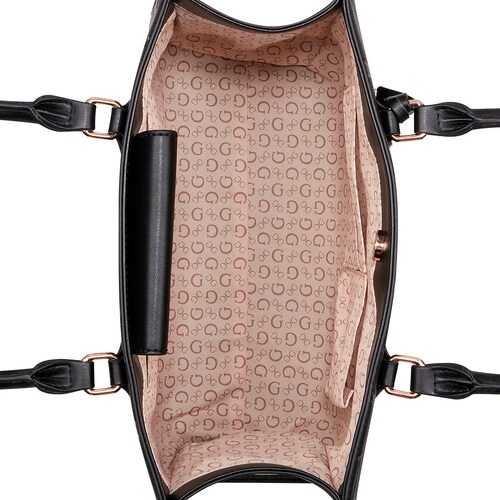 Bolsa Negro Carryall Guess Factory